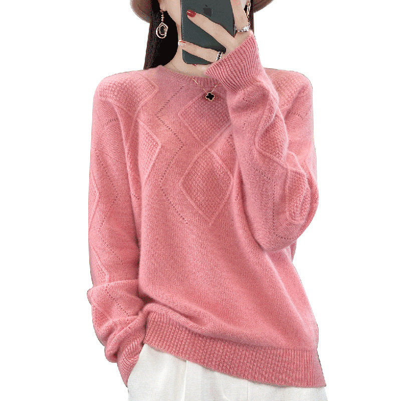 Nora - Süßer rosa Pullover