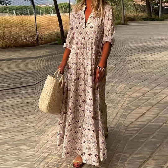 Schickes Boho Kleid für einen Strandurlaub für Frauen - Olivia