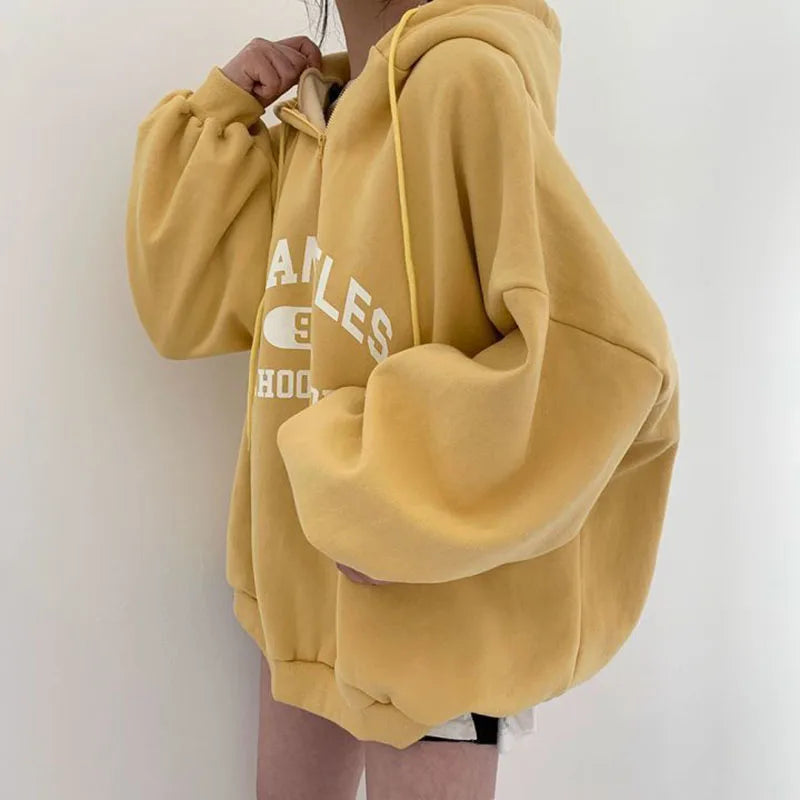Oversized Hoodie mit „Los Angeles“ Print – Sportlich, Lässig & Cozy 1