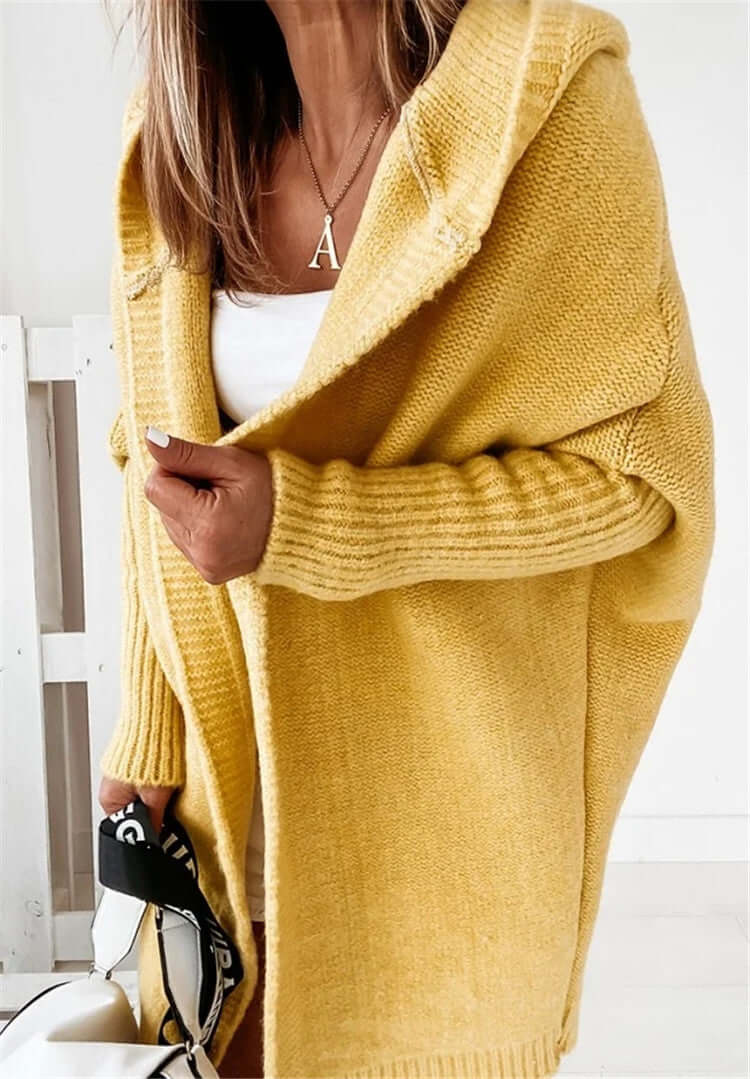 Tereza | Trendiger Strickcardigan mit langen Ärmeln