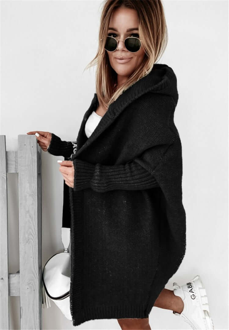 Tereza | Trendiger Strickcardigan mit langen Ärmeln