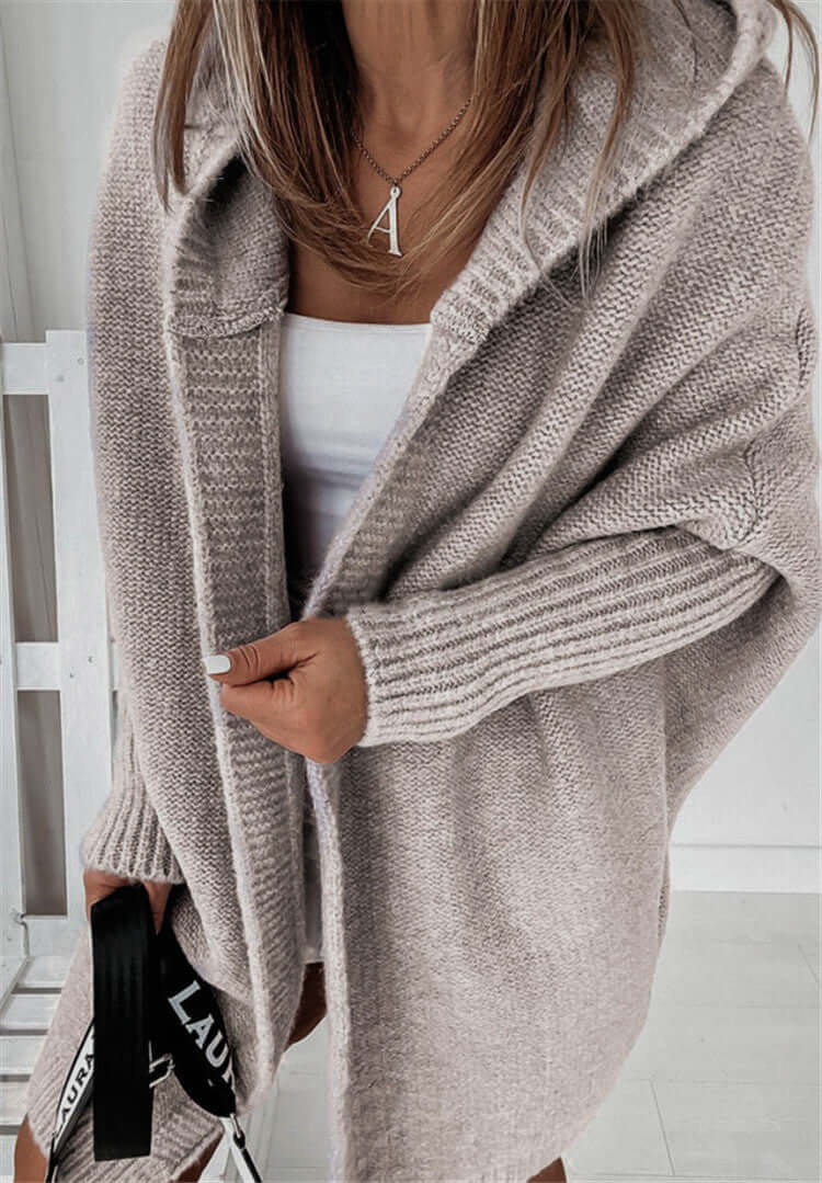 Tereza | Trendiger Strickcardigan mit langen Ärmeln