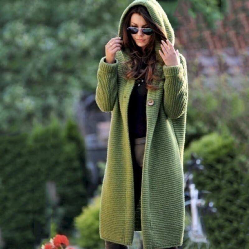 Cardigan mit Kapuze | Schöner Cardigan mit Stil!