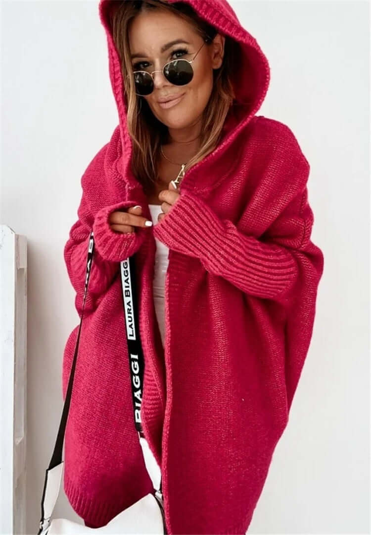 Tereza | Trendiger Strickcardigan mit langen Ärmeln