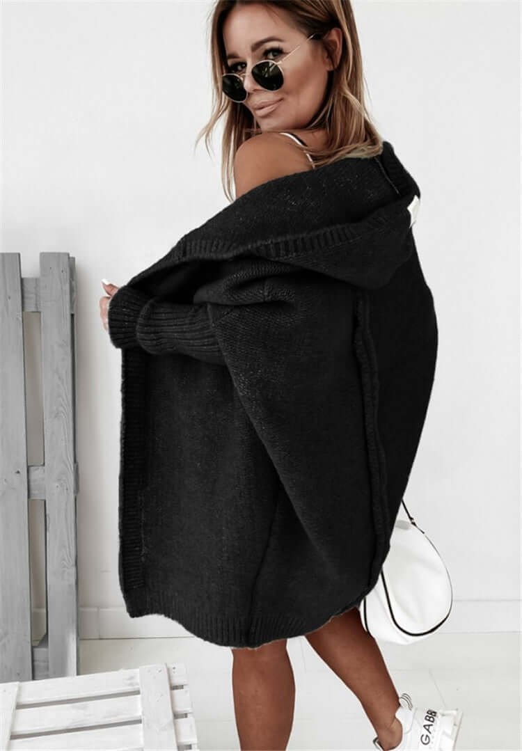 Tereza | Trendiger Strickcardigan mit langen Ärmeln