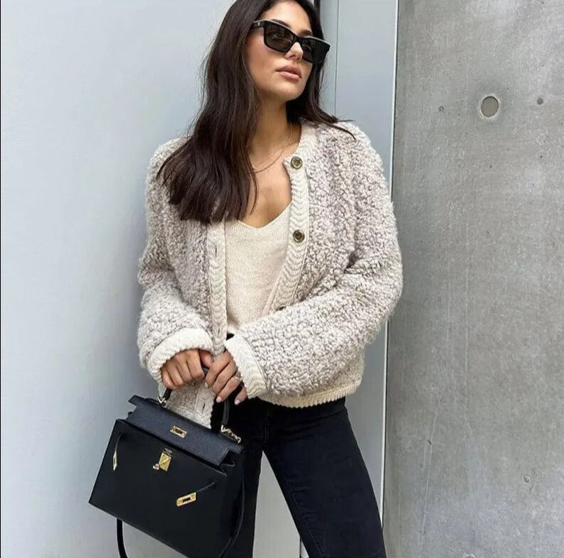 Amara | Schicker Strickcardigan