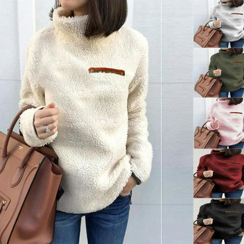 Laurie - Langarm Rollkragenpullover für Frauen