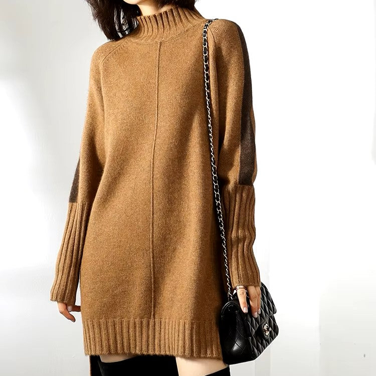 Madison - Rollkragen Oversize Pullover Damen