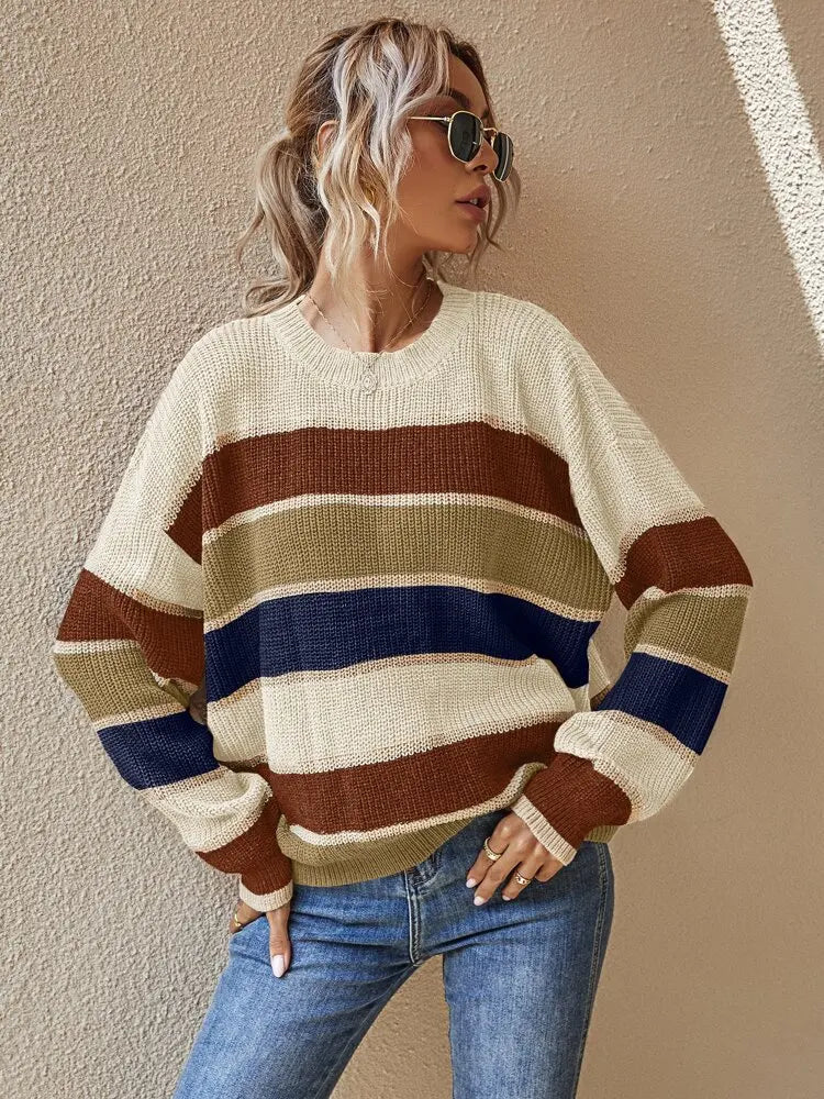 Maia - Wärmender Damen Strickpullover