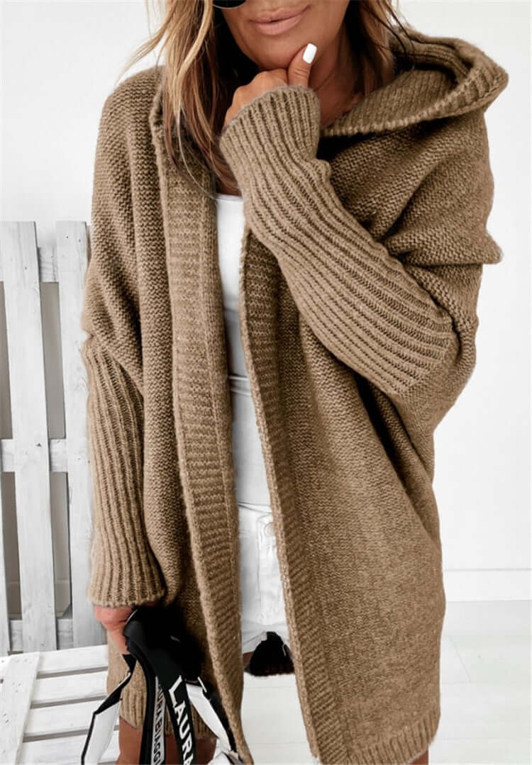 Tereza | Trendiger Strickcardigan mit langen Ärmeln