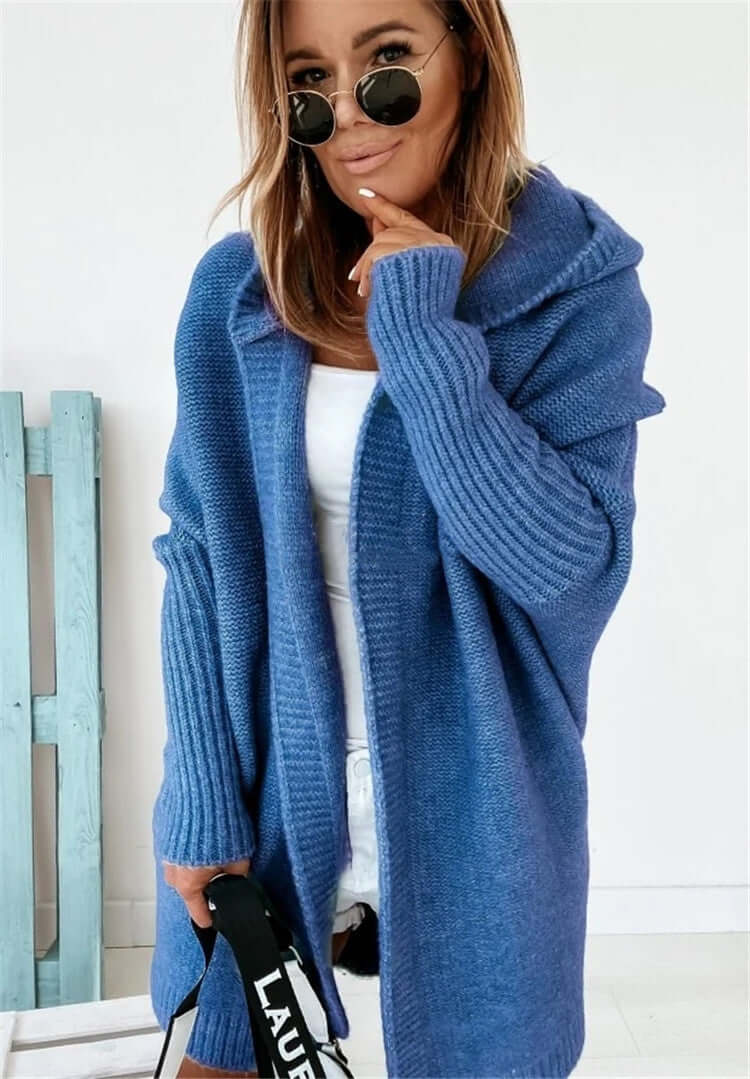 Tereza | Trendiger Strickcardigan mit langen Ärmeln