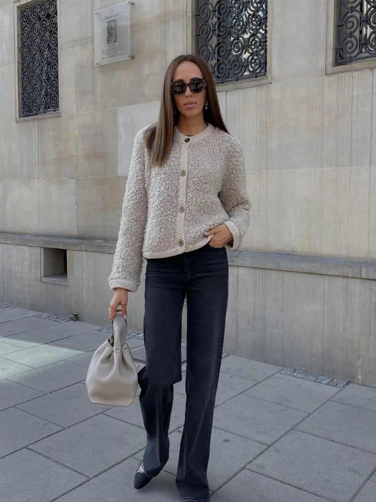Amara | Schicker Strickcardigan