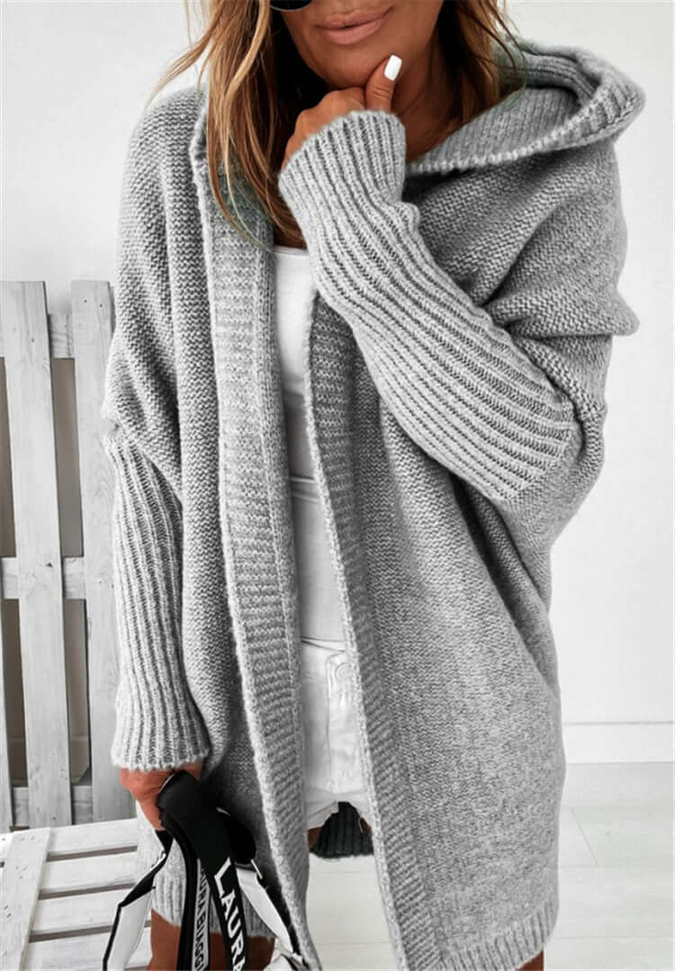 Tereza | Trendiger Strickcardigan mit langen Ärmeln