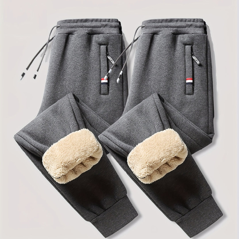Thermohose Herren | Warme Winterhose mit Kordelzug | Bequeme Kleider 2