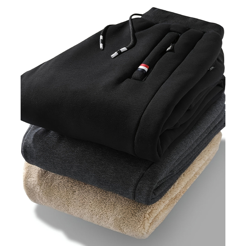 Thermohose Herren | Warme Winterhose mit Kordelzug | Bequeme Kleider 5
