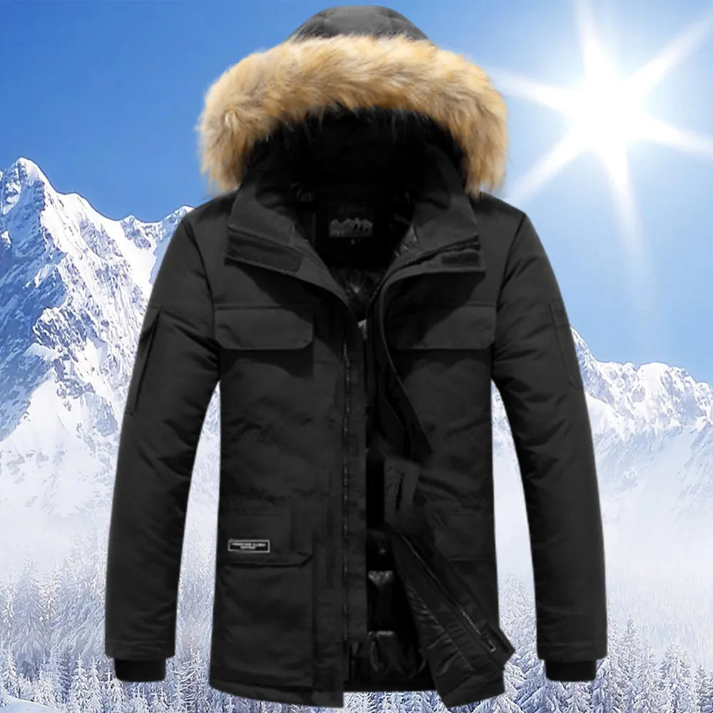 Tom -winterjacke mit fellkapuze 2