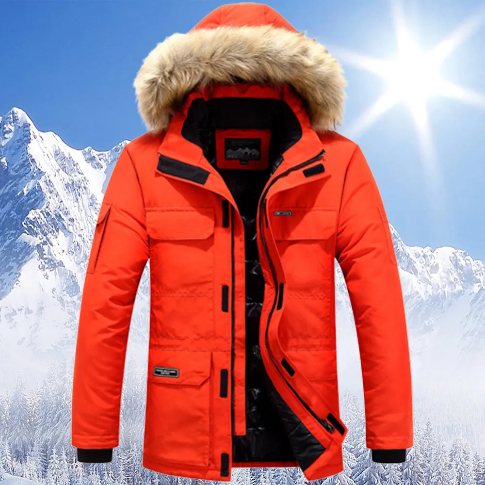 Tom -winterjacke mit fellkapuze 3
