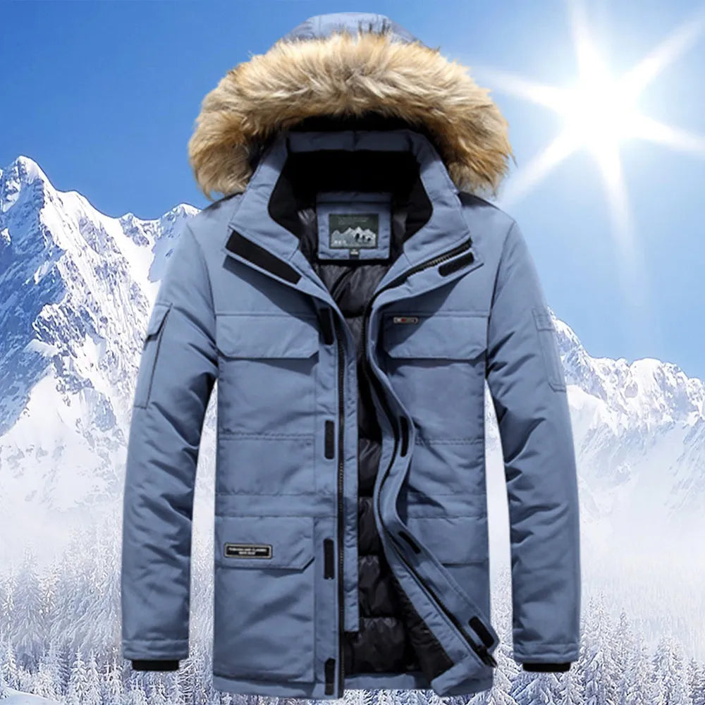 Tom -winterjacke mit fellkapuze 5