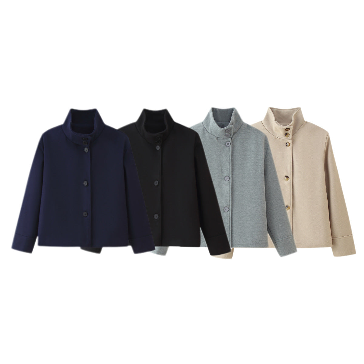 Übergangsjacke Damen | Jacke Damen | Stehkragen für eleganten Schutz