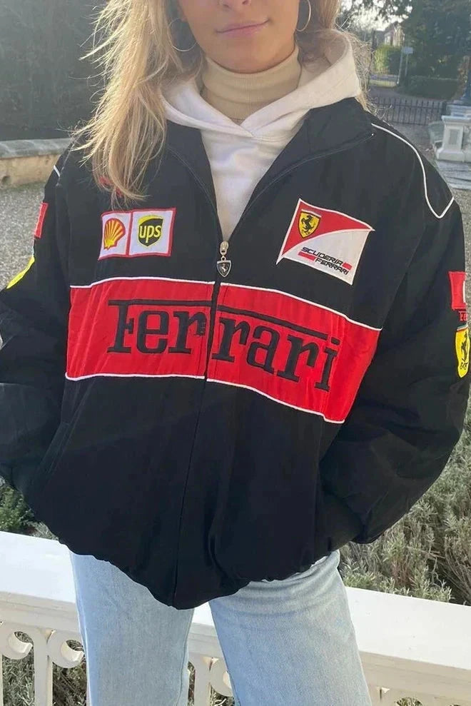 Übergangsjacke Damen | Wärmend & vielseitig kombinierbar | Damen Rennjacke