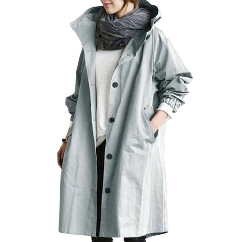 W&W | Modischer langer Trenchcoat Damen Wechsel Saison 2023 5