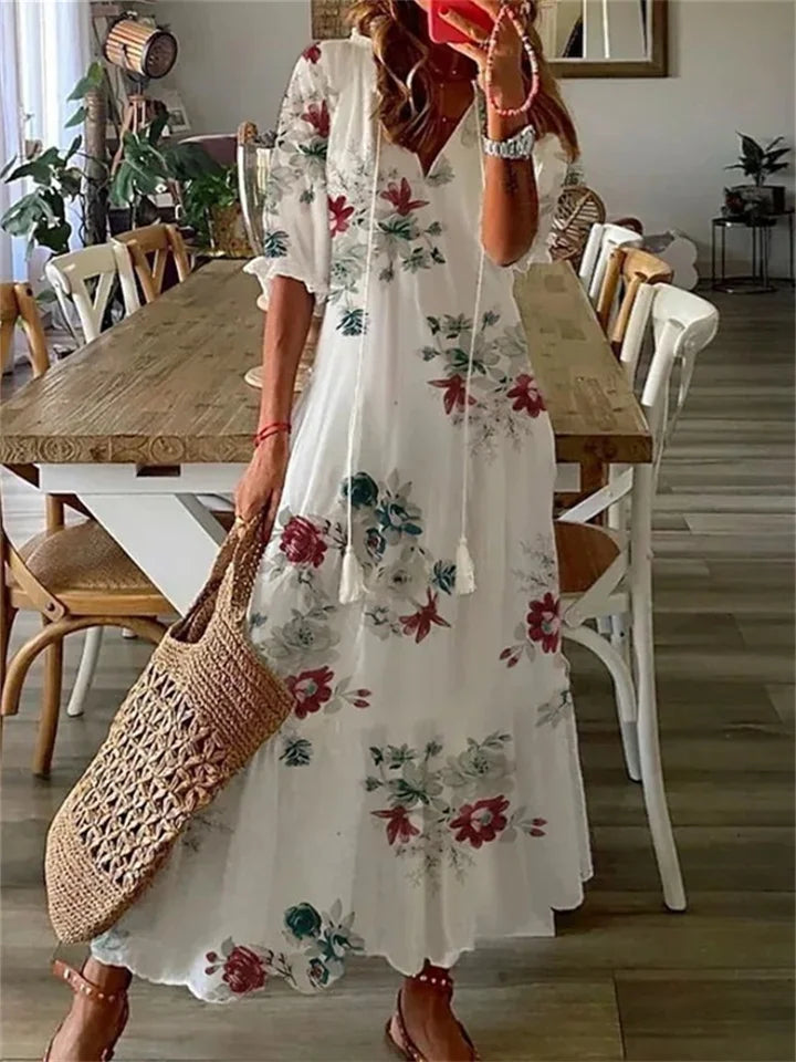 Krystel - Maxi Sommerkleid für Stil und Komfort