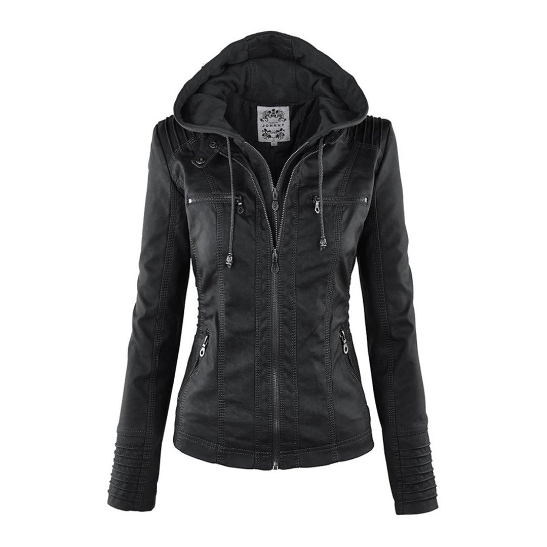 Wetterfester Damen jacke mit Kapuze 10