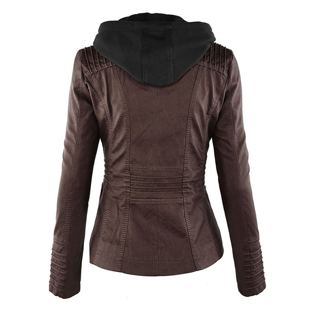 Wetterfester Damen jacke mit Kapuze 8