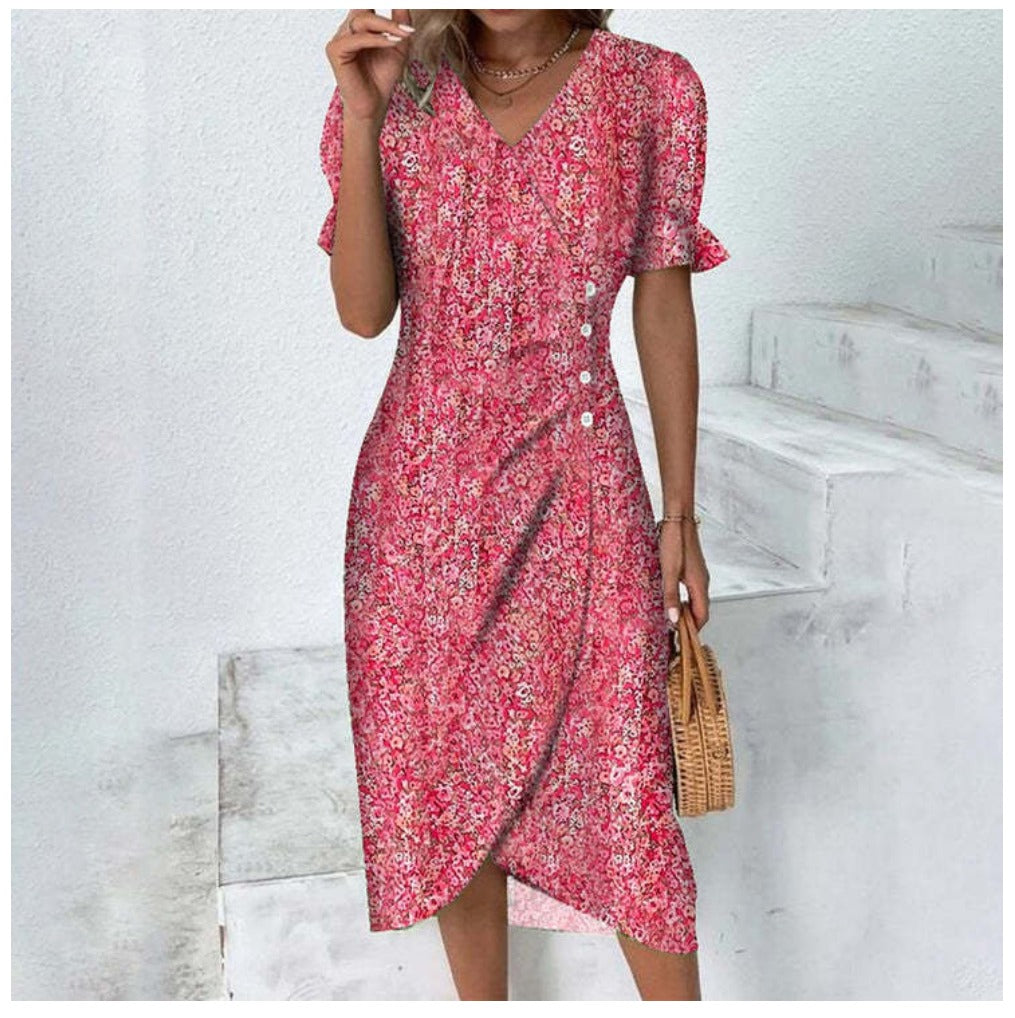 Damen Kleid Elegantes Design aus Hochwertigen Materialien - Sophia-4