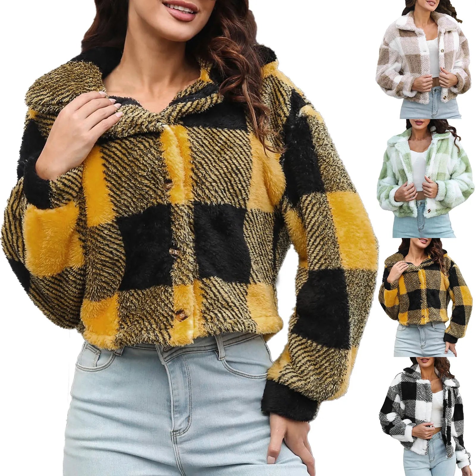 Damen Langarm-Strickjacken Sweatshirts