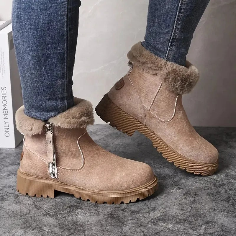 Winterstiefel Damen | Profilsohle für starken Grip | Damen Winterboots
