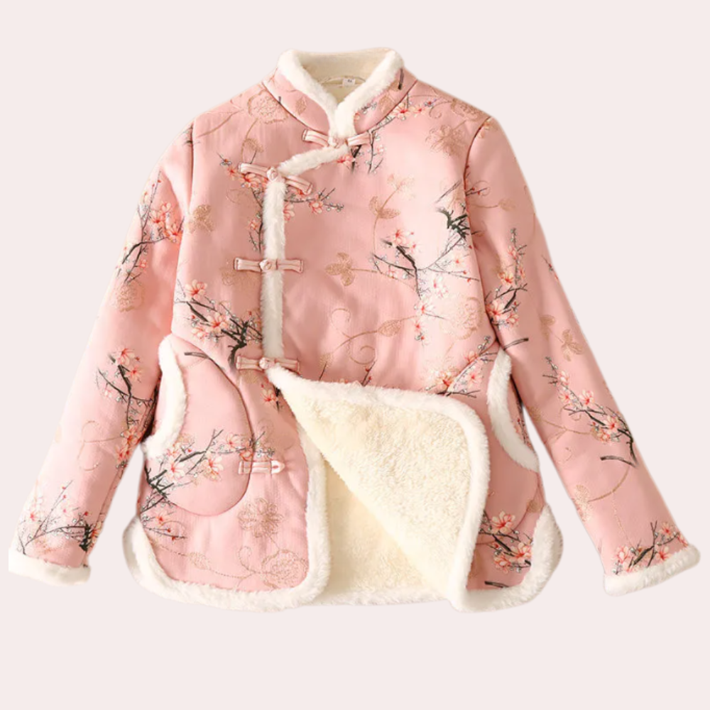 Esmaria - Elegante Blumenjacke für Frauen