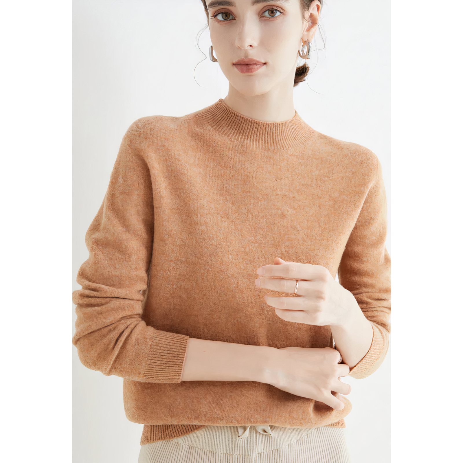 Mabel - Bequemer Pullover mit langen Ärmeln