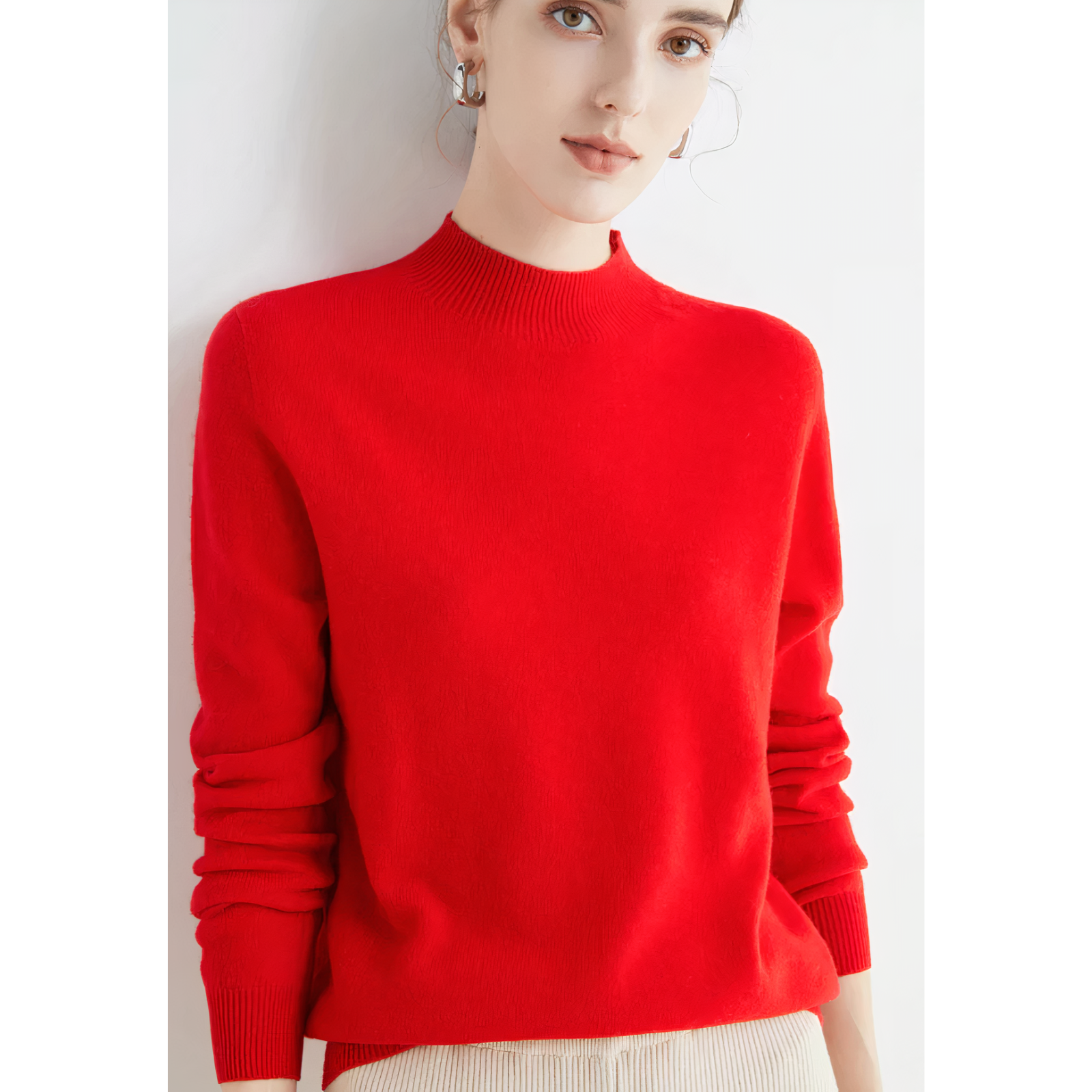 Mabel - Bequemer Pullover mit langen Ärmeln