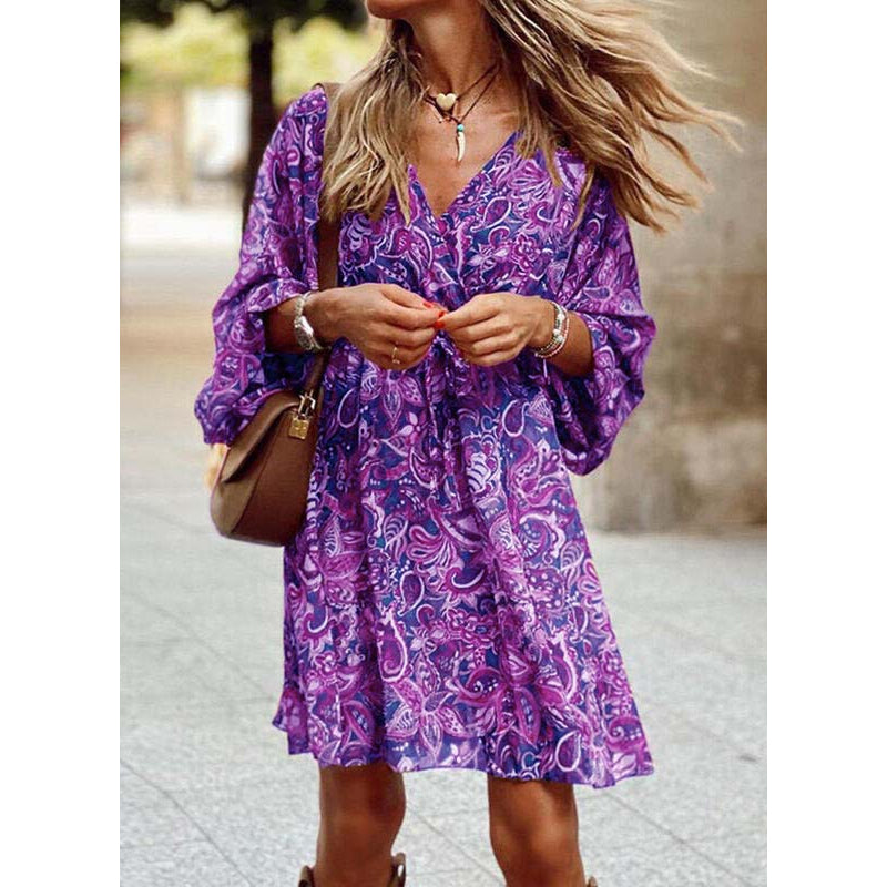 Julia - Sommerbrise Boho Kleid für Frauen