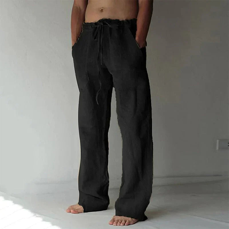 Arthur - Herren Baggy Hose aus Leinen