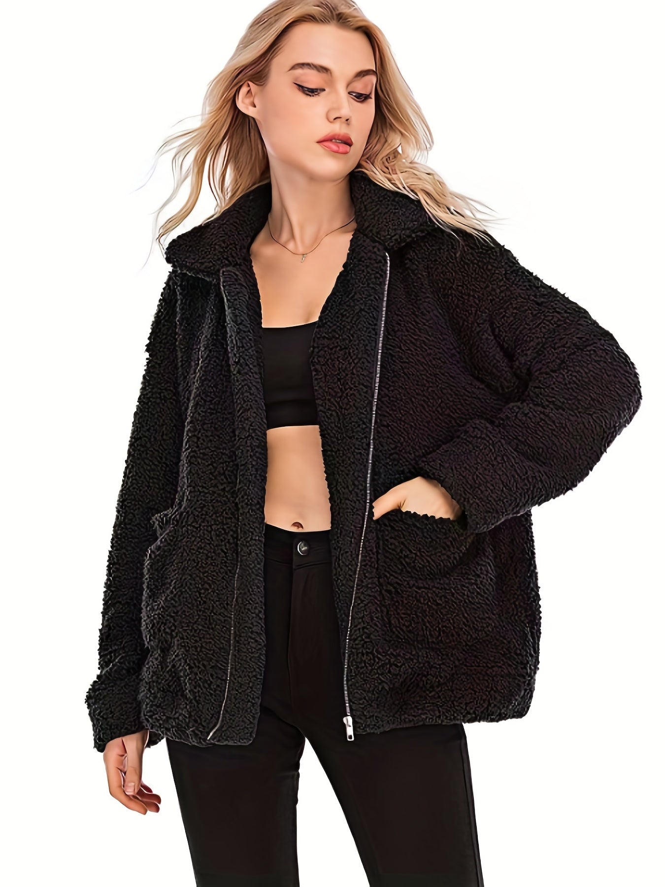 Trista - Teddyjacke für Damen