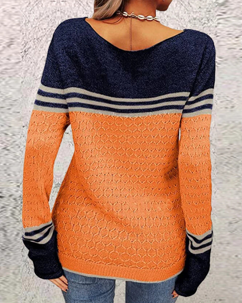 Persephone - Lässiger Baumwollpullover mit verschiedenen Farben für Frauen