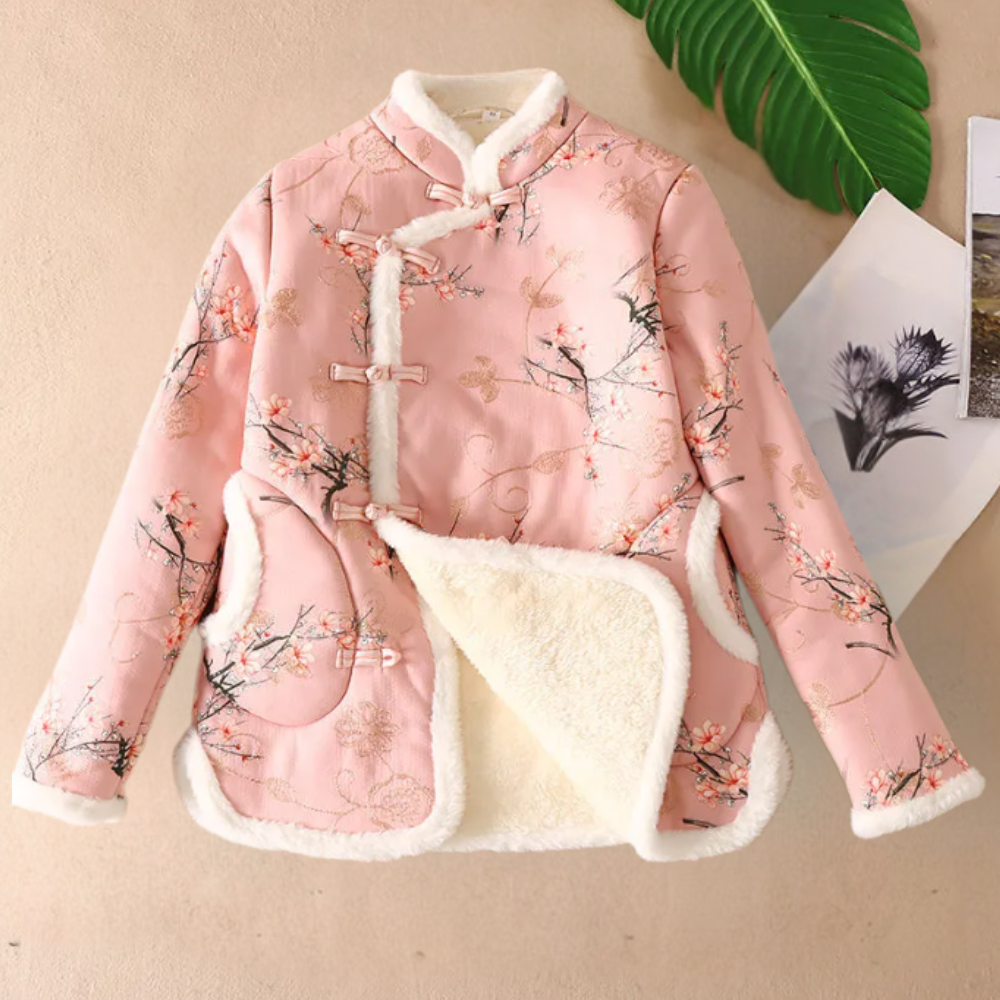 Esmaria - Elegante Blumenjacke für Frauen