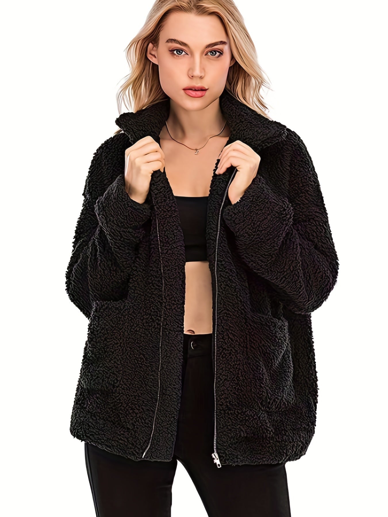 Trista - Teddyjacke für Damen