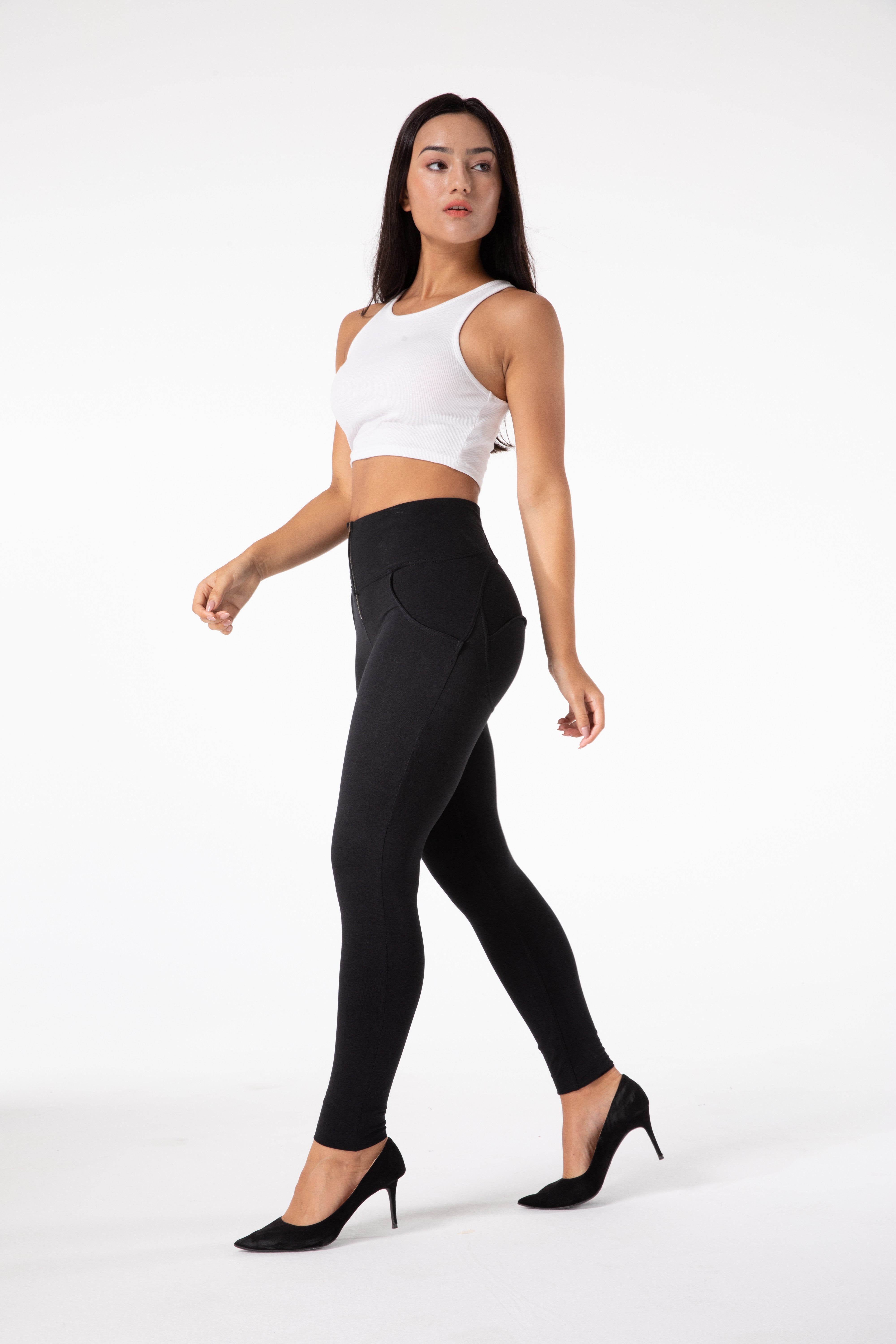 Enge Leggings mit hoher Taille für Damen