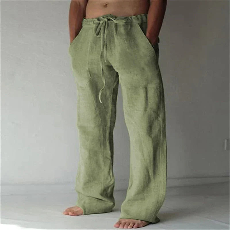 Arthur - Herren Baggy Hose aus Leinen