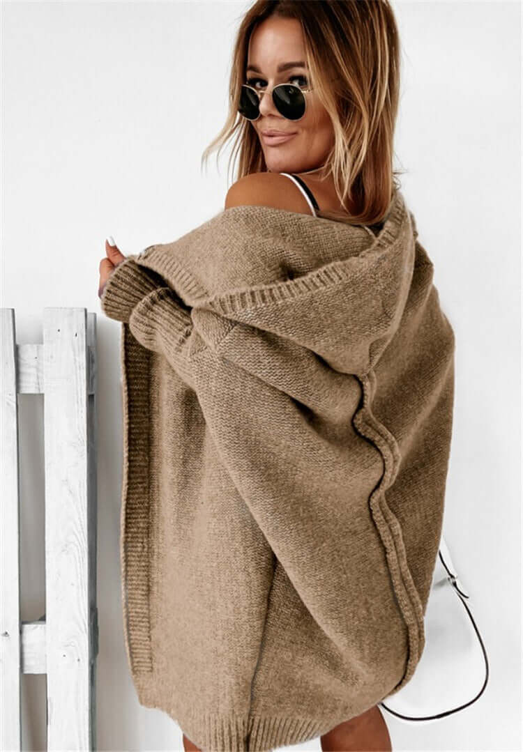 Tereza | Trendiger Strickcardigan mit langen Ärmeln