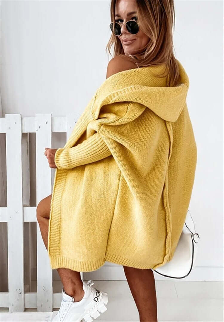 Tereza | Trendiger Strickcardigan mit langen Ärmeln