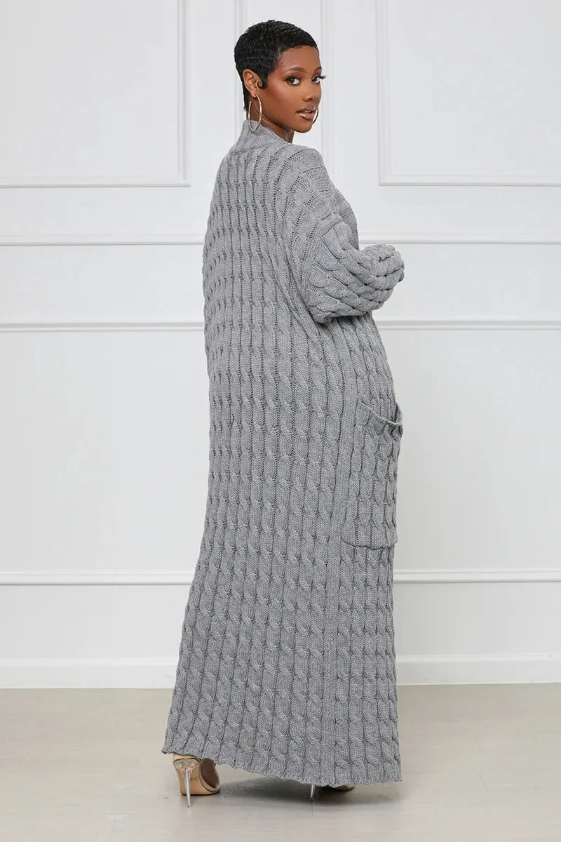 Rita - Elegante Lange Strickjacke für Damen