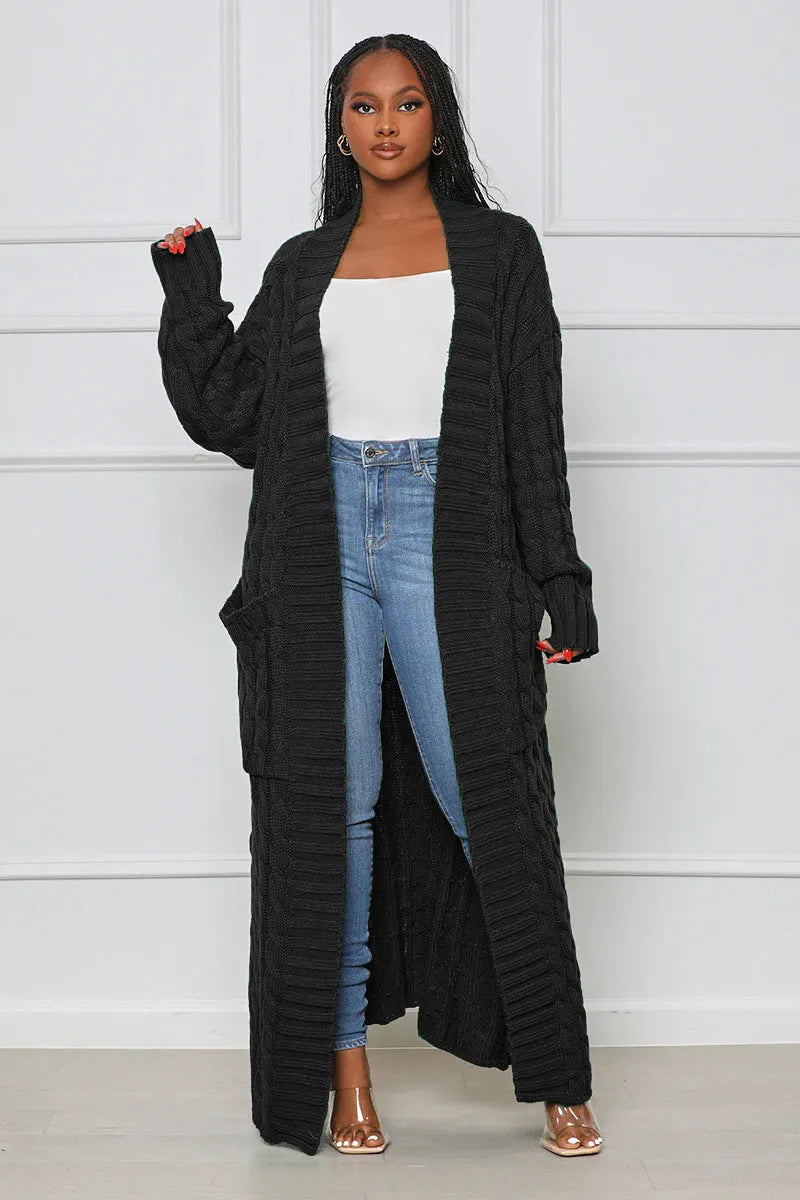 Rita - Elegante Lange Strickjacke für Damen