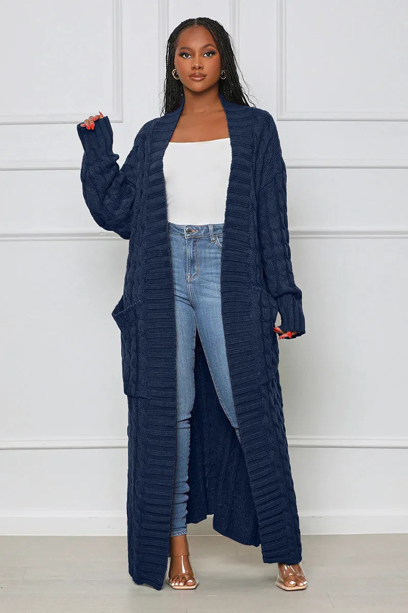 Rita - Elegante Lange Strickjacke für Damen
