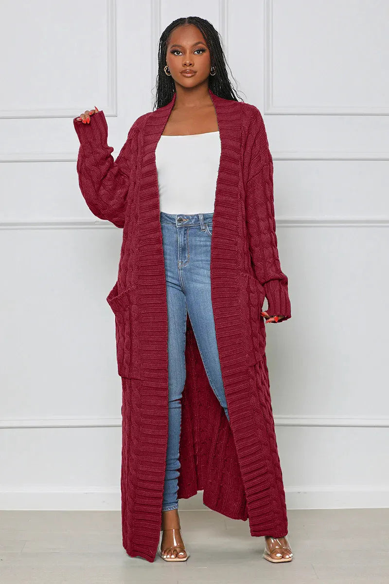 Rita - Elegante Lange Strickjacke für Damen
