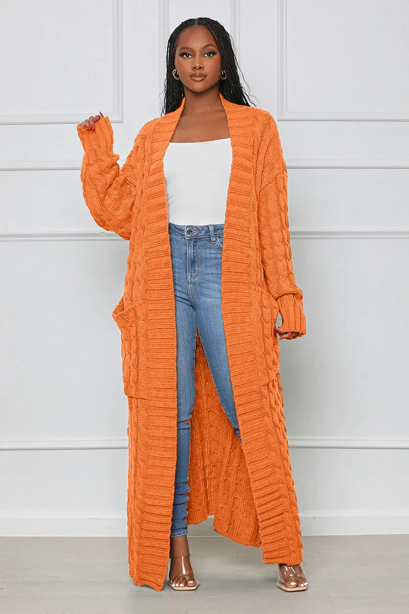 Rita - Elegante Lange Strickjacke für Damen