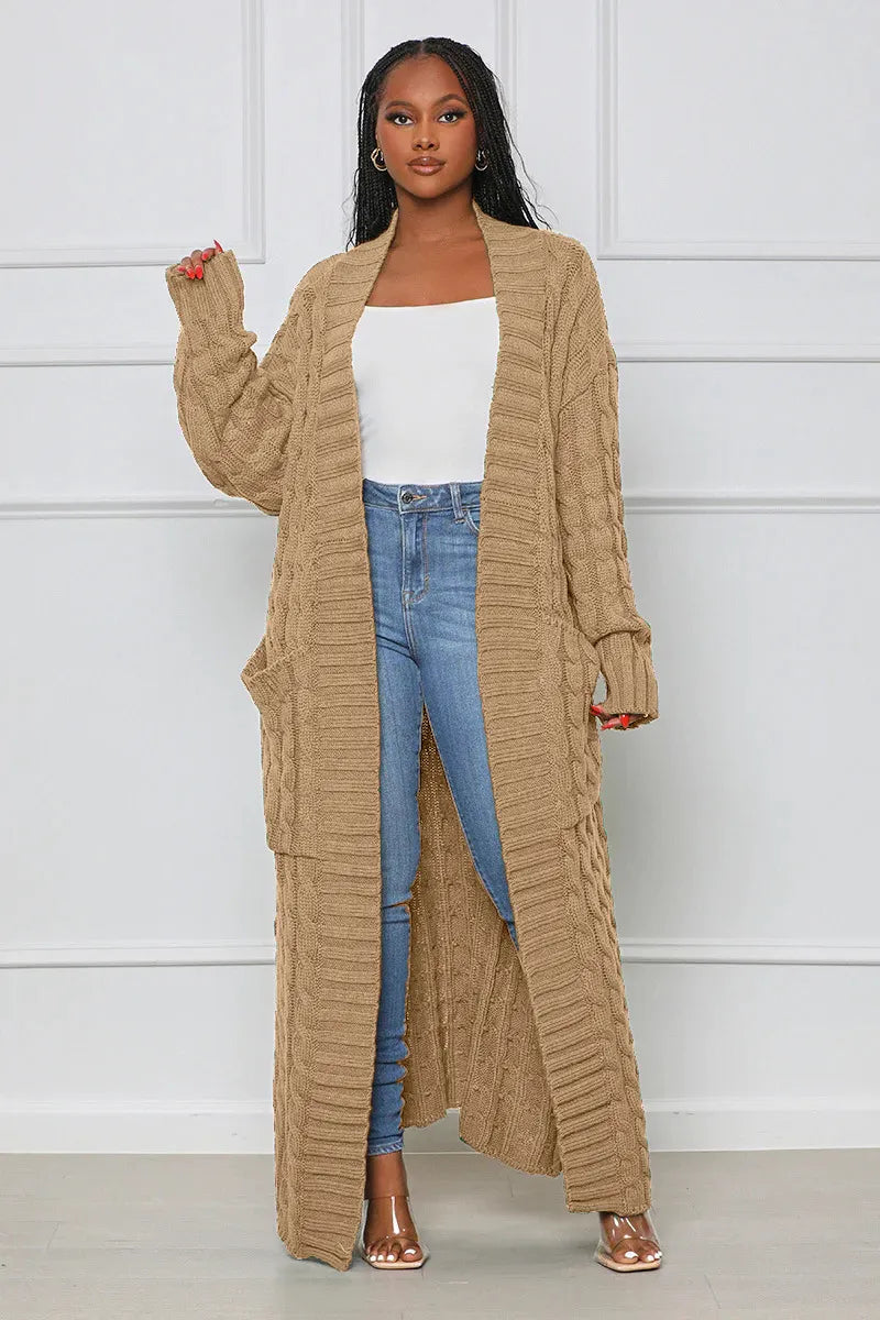 Rita - Elegante Lange Strickjacke für Damen